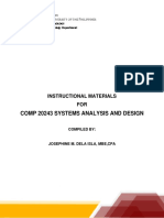 Comp 20243 Systems Analysis and Design