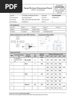 Piping Thickness Measurement Report