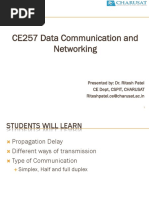 CE257 Data Communication and Networking