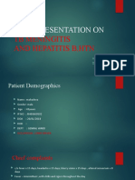 Case Presentation On: TB Meningitis and Hepatitis B, HTN