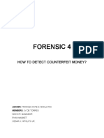 Forensic 4: How To Detect Counterfeit Money?