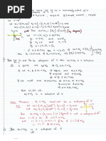 Theorems On Subspaces 1