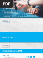 DAX Workshop: Mitchell Pearson