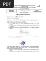 TP 5 Les Reseaux de Neurones Artificiels