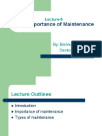 Lec-14, Ch-9, Importance of Maintenance