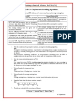 Name:Chaitanya Santosh Mhetre. Roll No (24) .: Assignment No.14: Implement Scheduling Algorithms