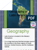 Physical Features of Latin America PPT 1