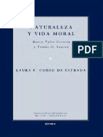 Naturaleza y Vida Moral (Cicerón - Sto Tomás)