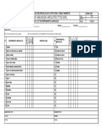 Check List de Herramientas Manuales