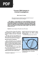 Forensic DNA Analysis