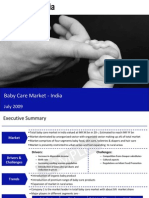 Baby Care Market - India: July 2009