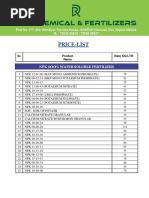 NPK Price List Update