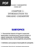 Chapter 1 Introduction of Organic Chemistry