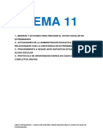 Tema 11 - Medidas y Acciones para Prevenir El Acoso Escolar en Extremadura