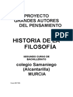 ProgramacionHistoria de La Filosofia 2 BACHword