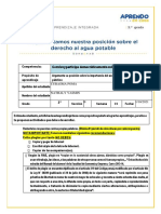 3º Argumentamos Nuestra Posicion Sobre El Derecho Al Agua-Df