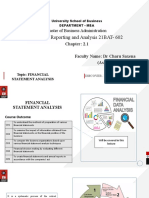 Lecture-3 & 4 - Common Size and Comparative Analysis