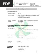 FDS Ácido Sulfúrico 90-91%