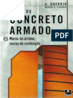 Resumo Concreto Armado 6 Muros de Arrimo Muros de Contencao A Guerrin Roger C Lavaur