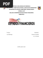 Trabajo Estados Financieros