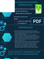 Solucion de Ecuaciones Diferenciales