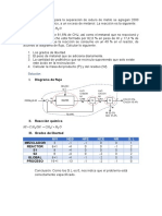 Problema 8 - Balance de Materia y Energia