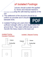 Design of Isolated Footings