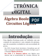 Álgebra Booleana e Portas Lógicas