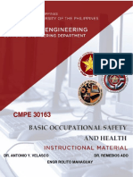 Cmpe 30163 - Basic Occupational Health and Safety