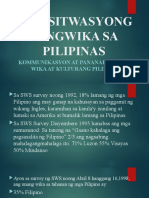 Sitwasyong Pangwika Sa Pilipinas