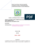 Planificación Curricular Bajo El Enfoque Por Competencias