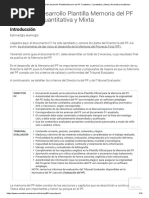 Manual de Desarrollo Plantilla Memoria Del PF Cualitativa, Cuantitativa y Mixta - Normativa Académica