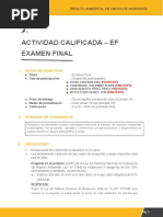 Examen Final - Impacto Ambiental Obras de Ingenieria - Grupo5 - Quispe Jose Neyer Elias