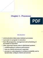 Distributed Systems Chapter 3-Processes