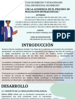 Las Fases de La Audiencia en El Proceso de Conciliación Extrajudicial"