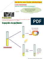 Chapitre 4 Réaction Du Fer Avec L Acide Chlorhydrique