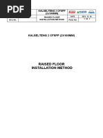 Raised Floor Installation Method