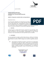 Informe Novedad Correspondencia - Transmar