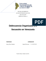 Delincuencia Organizada en Venezuela