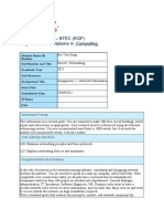 Assignment Brief - BTEC (RQF) Higher National Diploma in Computing