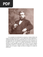 Charles Spurgeon, Carta Desde El Sufrimiento.