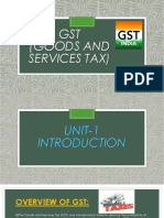 GST (Goods and Services Tax)