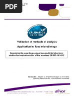 Validation of Methods of Analysis Application in Food Microbiology