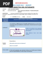 FICHA ESTUDIANTE. Religión Primero 