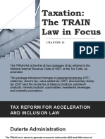 Taxation: The Train Law in Focus