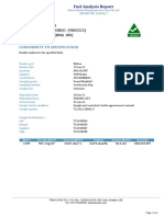 22 Jan 21 AFRICAN FLAMINGO (9802322) IFO 180 (RMG 180) : Report Date Vessel Fuel Grade