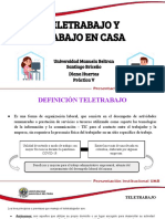 Teletrabajo y Trabajo en Casa