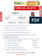 El-Sujeto-y-su-Estructura-para-Cuarto-Grado para Practicar - De-Primaria