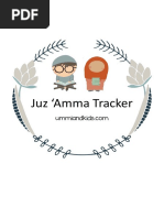 Juz Amma Tracker