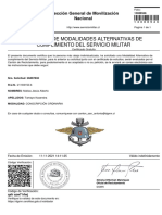 DGMN Causas de Exclusion o Modalidad para No Realizar El Servicio Militarclave Unica 13088946